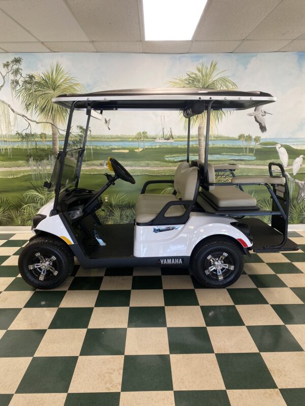 2025 Yamaha Drive 2 Powertech Lithium Glacier White 4 Passenger - Image 4