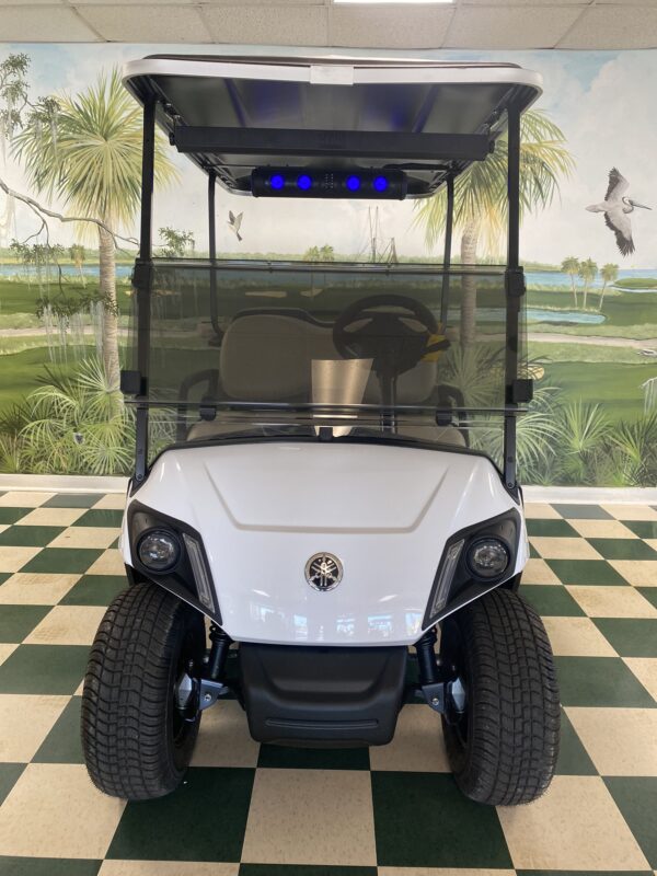 2025 Yamaha Drive 2 Powertech Lithium Glacier White 4 Passenger - Image 3