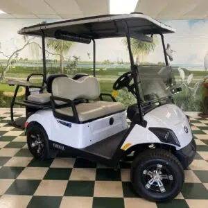 2025 Yamaha Drive 2 Powertech Lithium Glacier White 4 Passenger