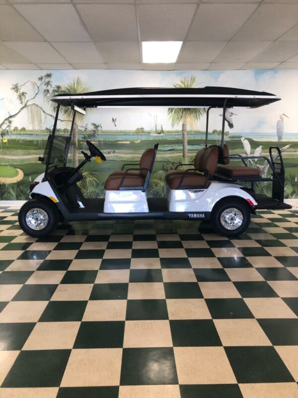 2025 Yamaha Quietech 6 Passenger Glacier White - Image 3